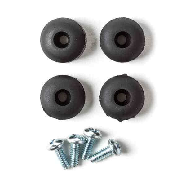 Dunlop ECB151 Crybaby, and Other Wah Wah Pedals Rubber Feet w/Screws Set of 4
