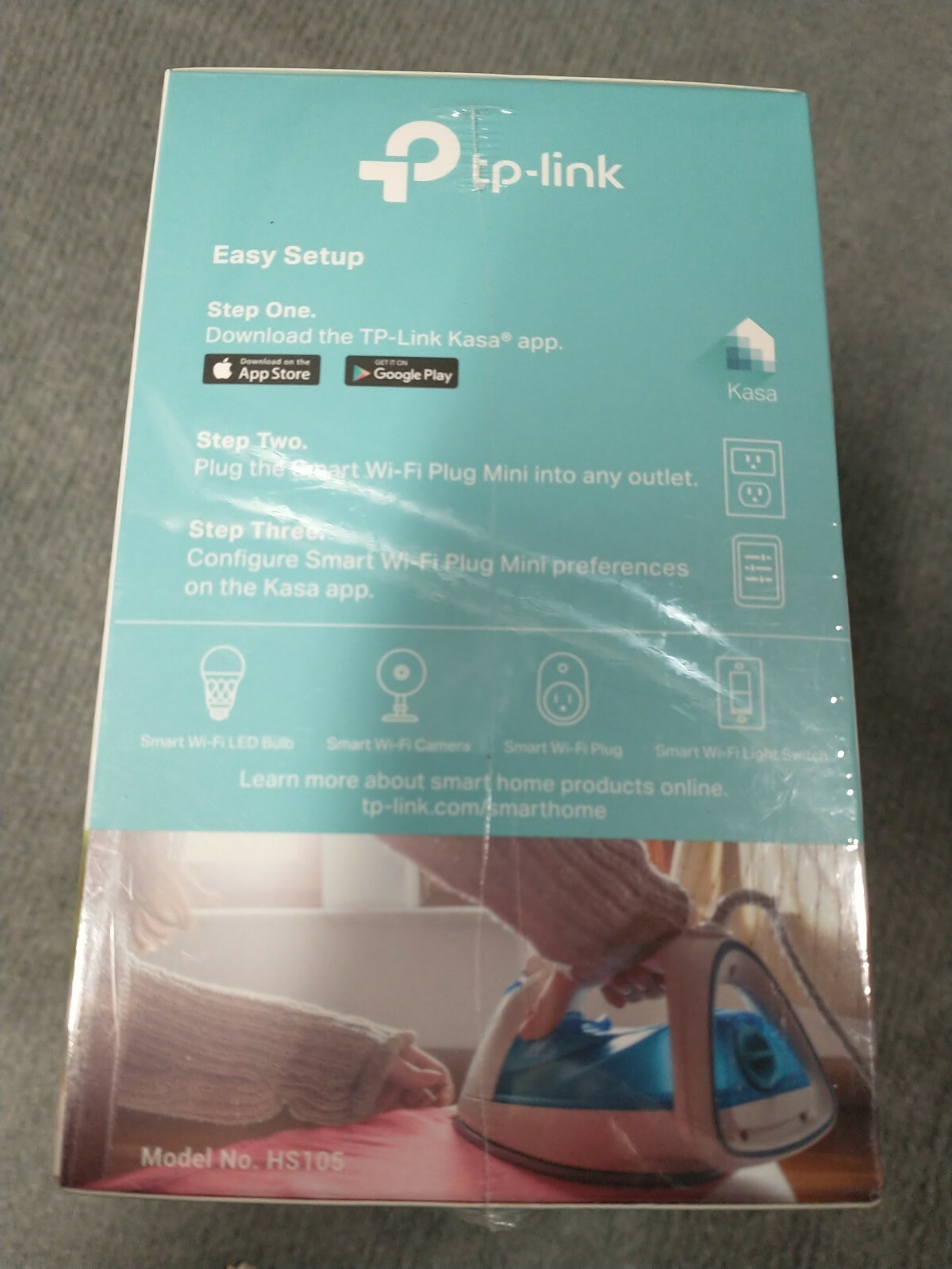 TP-Link Kasa App Smart WiFi Plug Mini HS105 Alexa NWT