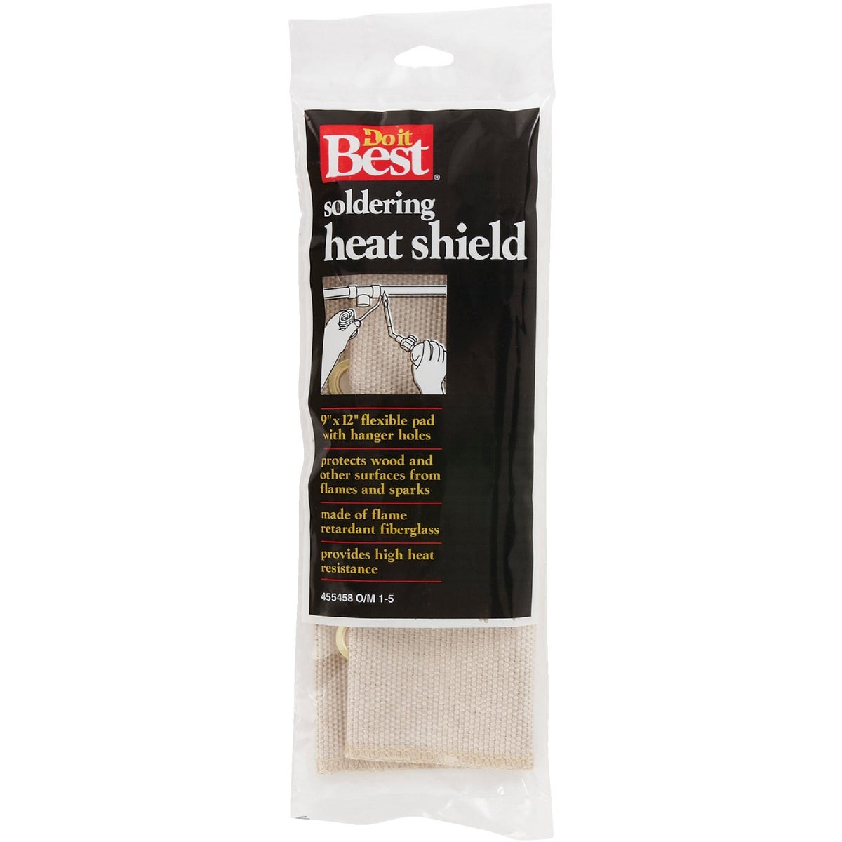 Do it Best 12 In. x 9 In. Fiberglass Soldering Heat Shield 97051 SIM Supply,