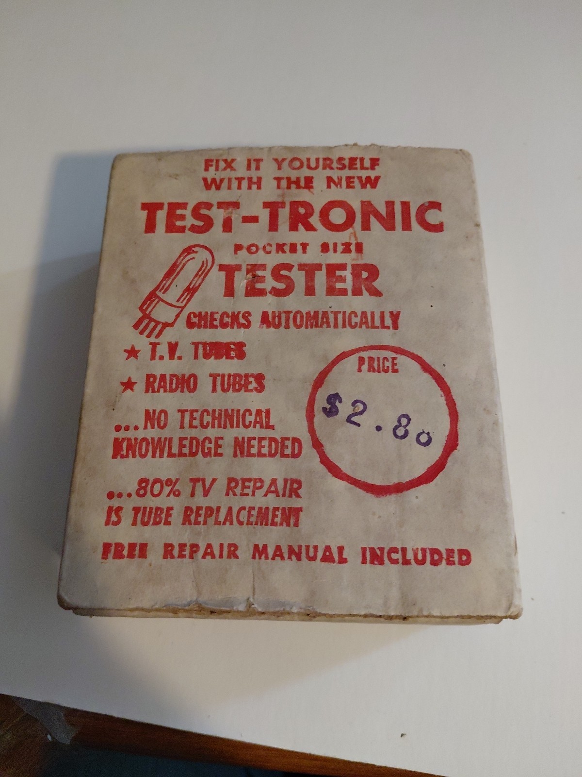 Vintage testronic tester