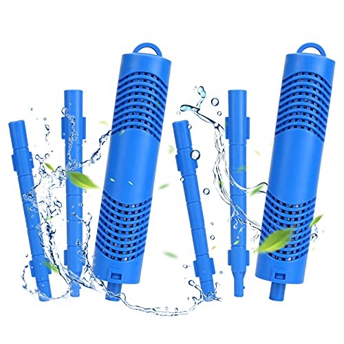 Spa Mineral Stick 2 Pack Hot Tub Filter with 4 Months Lifetime Cartridge Blue