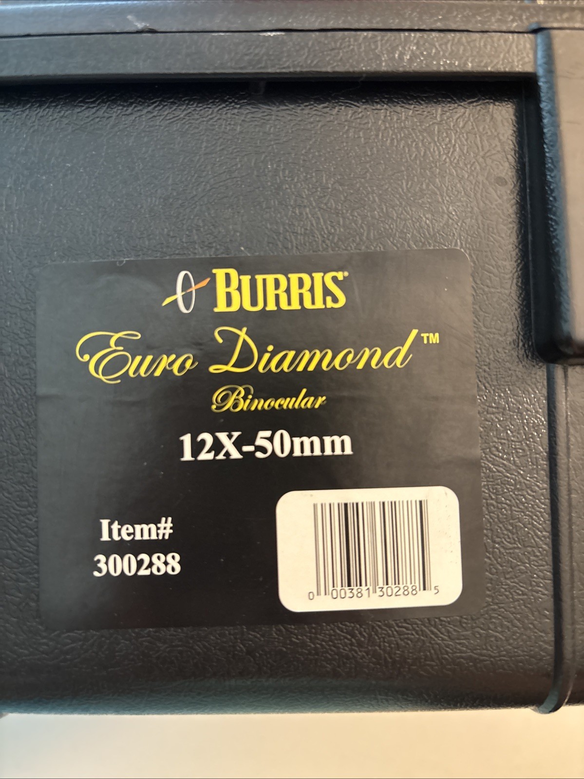 Burris Euro Diamond Scope Case— Case ONLY