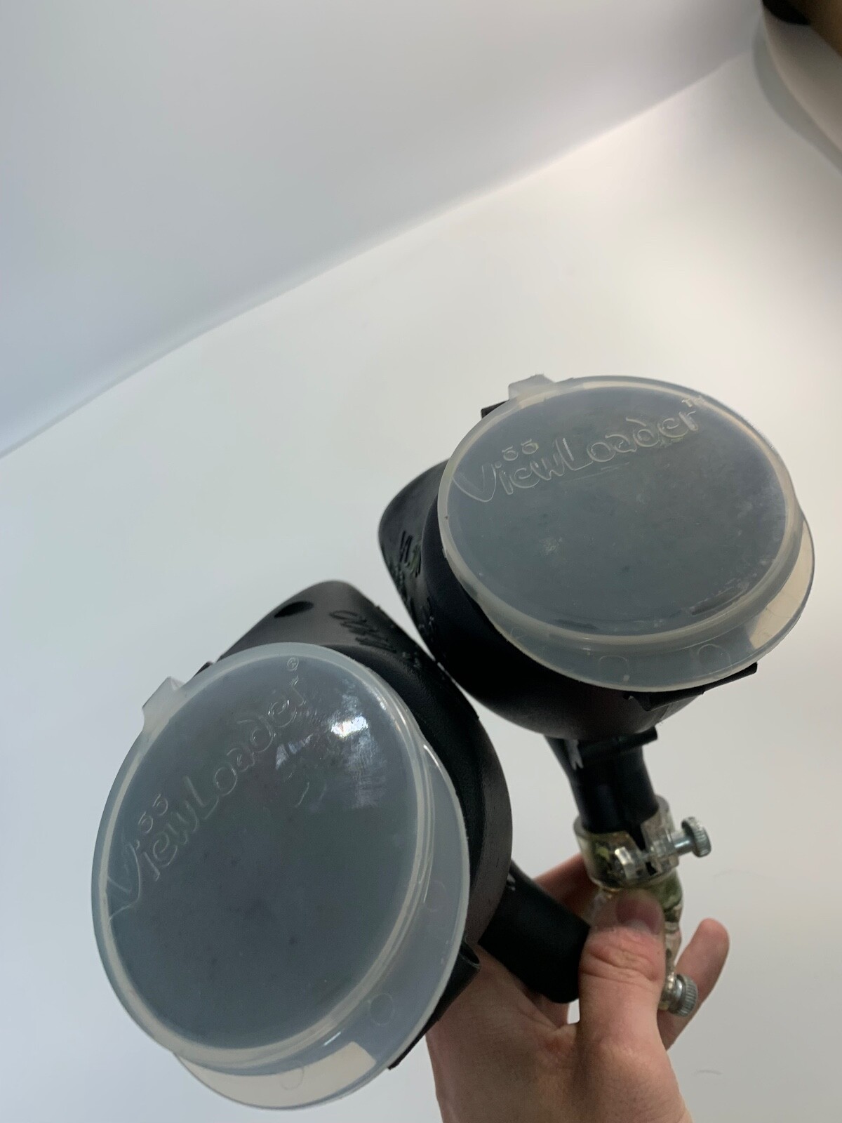 (2) VL 200 ViewLoader Paintball Loader Hopper Feeder