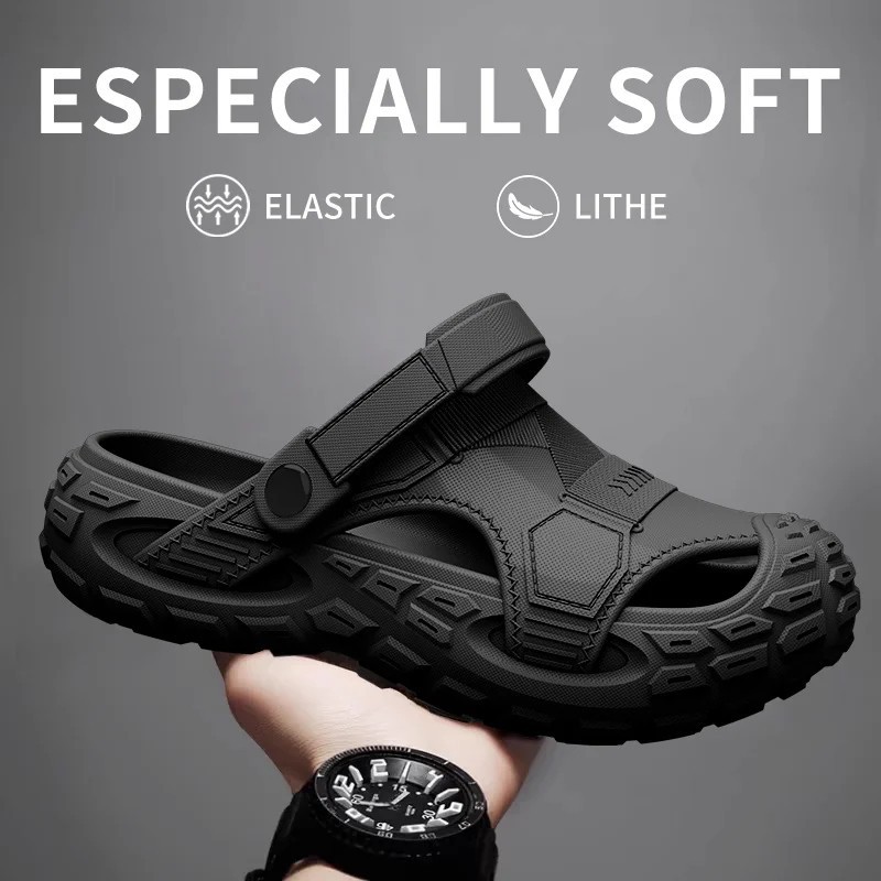 Men's Crocs Style Inspired NWT All Terrain Waterproof Slip On Clogs Outdoor Clog