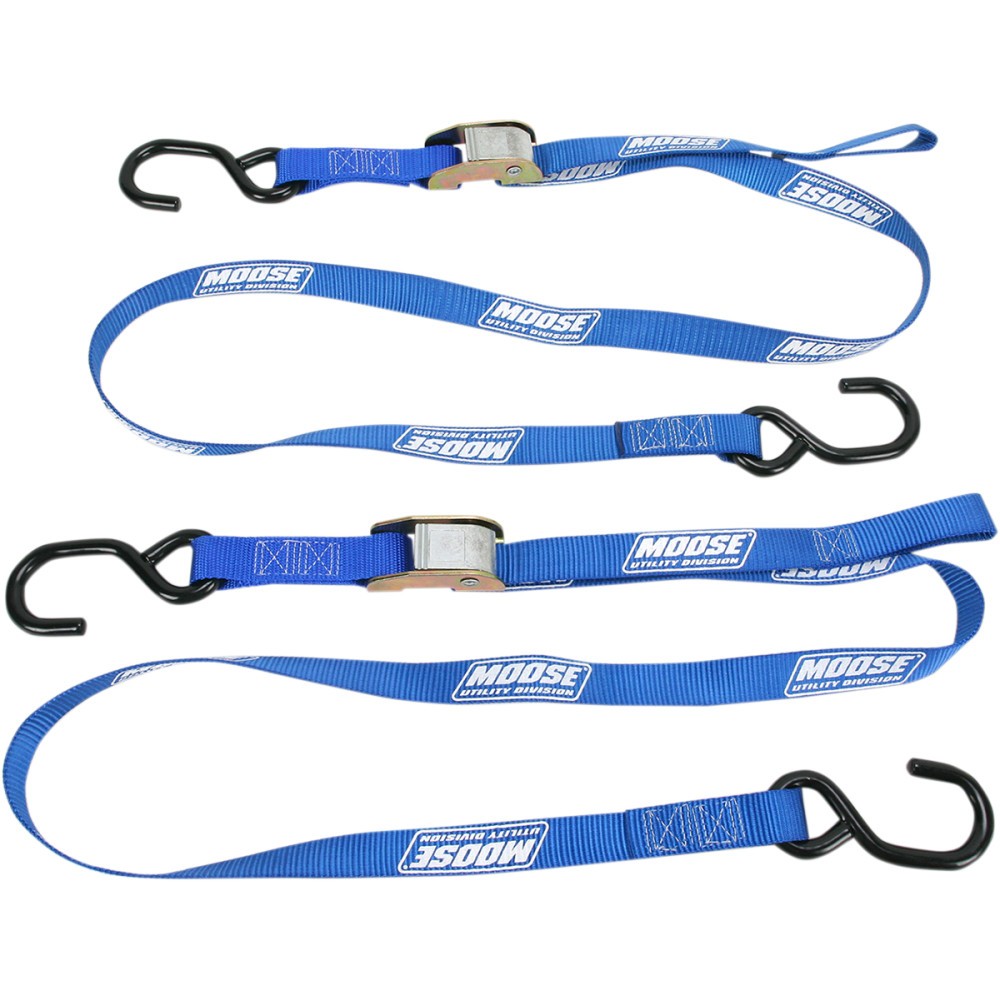 Moose Utility 3920-0296 Heavy-Duty Tie-Down - 1in. - Blue