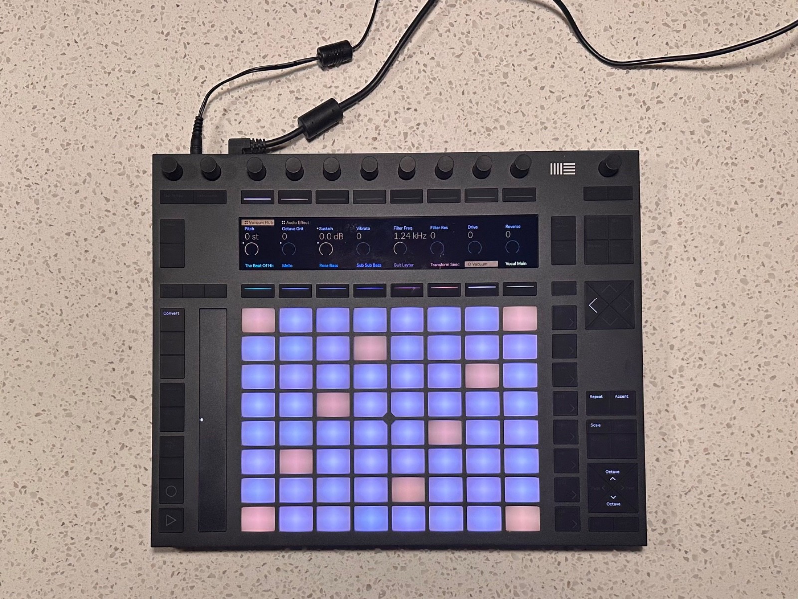 Ableton Push 2 MIDI Controller - Complete Box, Power Supply & Decksaver | Tested