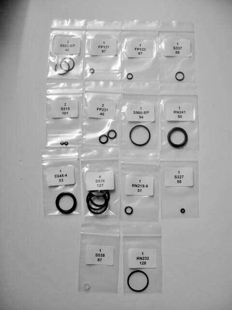 Air Arms Model Galahad FAC O'ring Kit / R&S 1.5-4AA