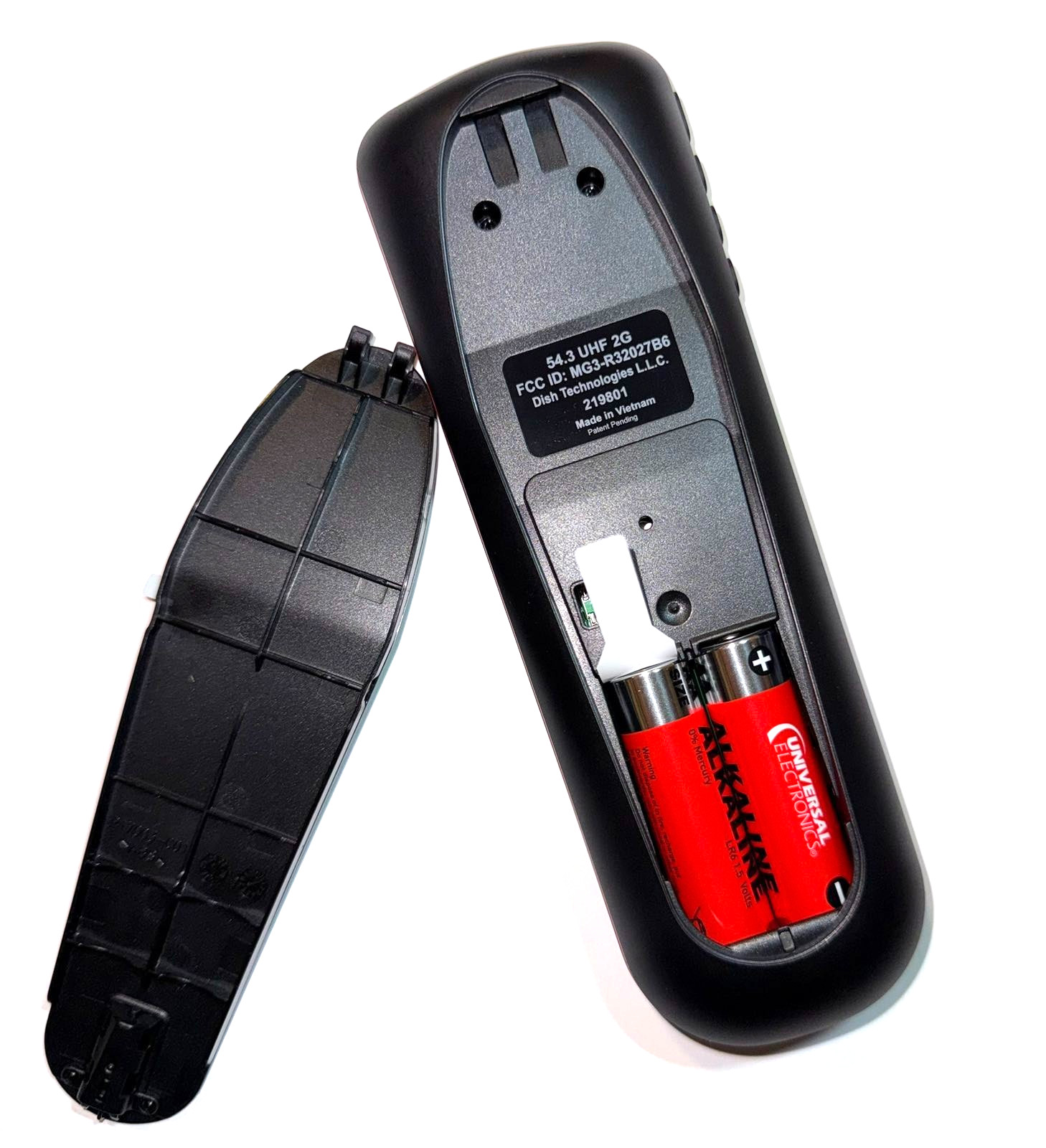 New Dish 54.0 Hooper Remote Control with Voice and Backlight