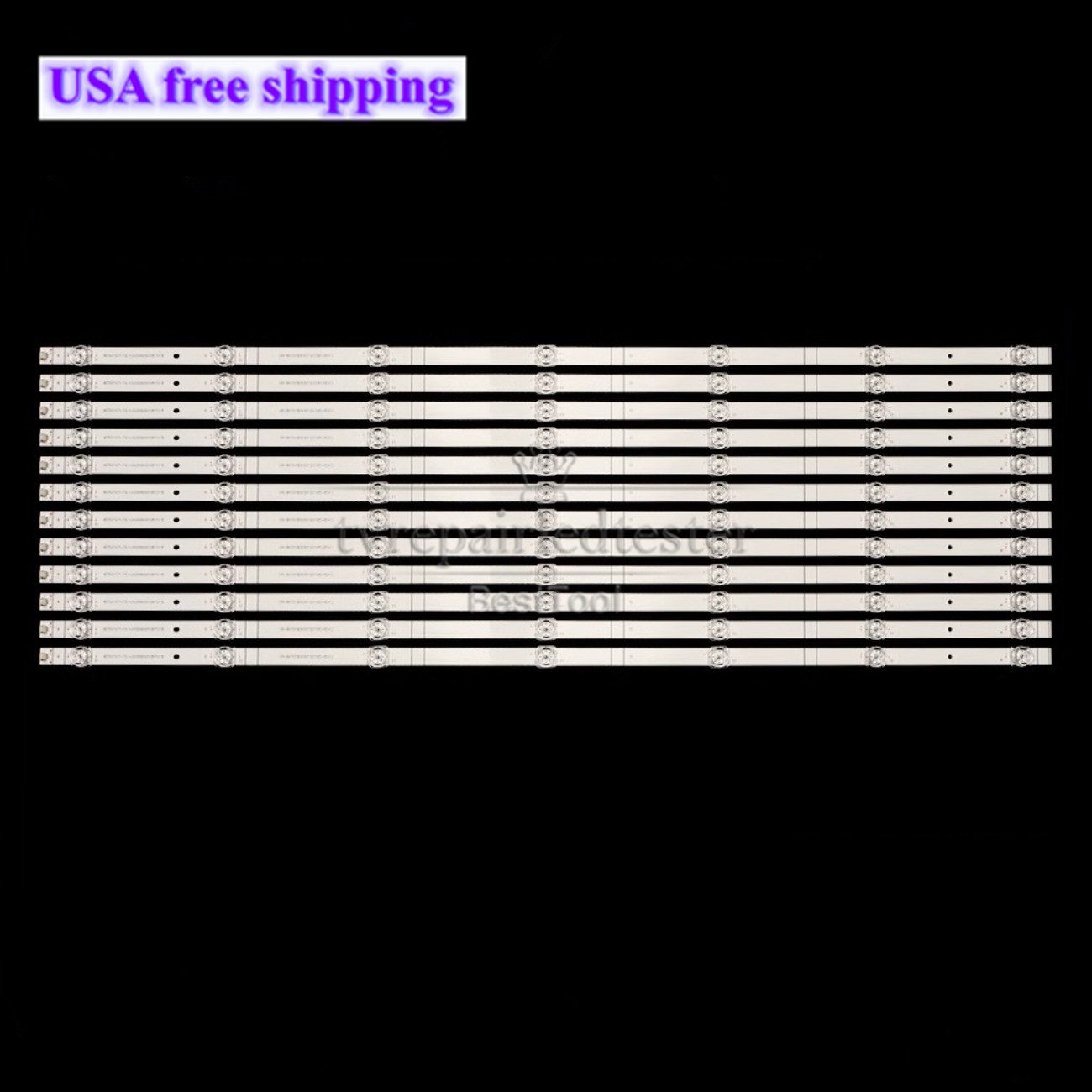 LED Backlight Strips For Toshiba 75C350KU 75R6030G HD750Y1U71-T0L1 LB7502J V0