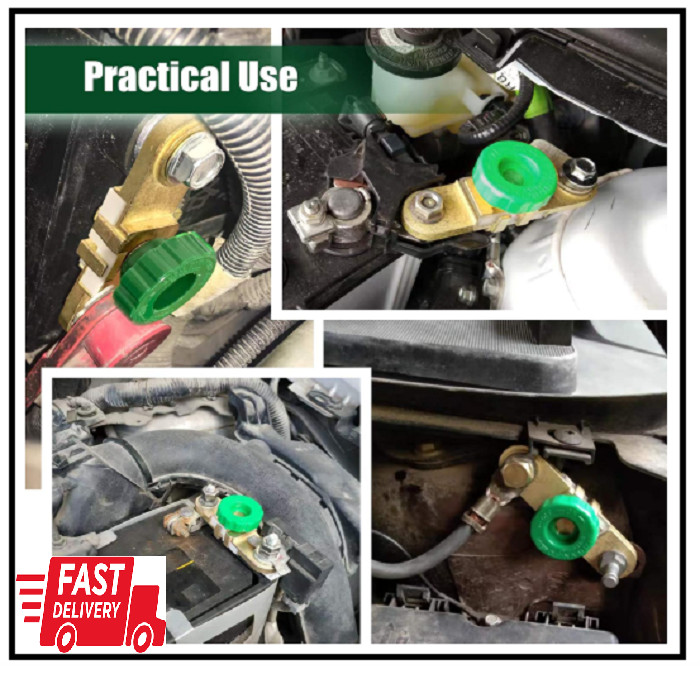 CZC AUTO Battery Quick Disconnect Switch Side Post Shut/Cut Off...