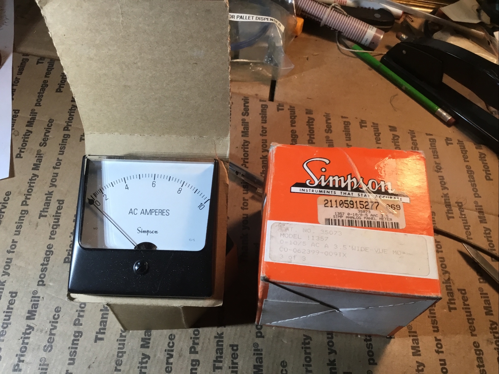 Simpson 35073 Anolog Panel Meter