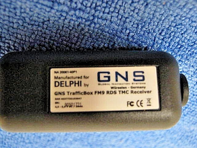 Delphi GNS Trafficbox FM9 RDS TMC Receiver Skyfi3 XM