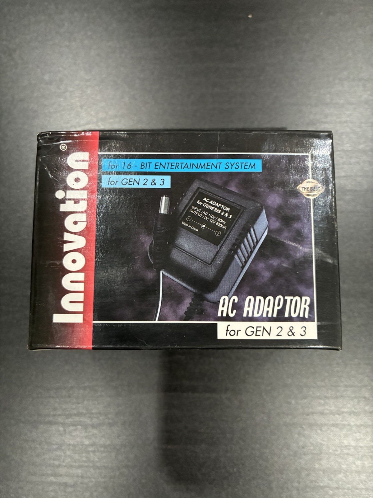 Innovation AC Adapter for Sega Genesis Generations 2 & 3