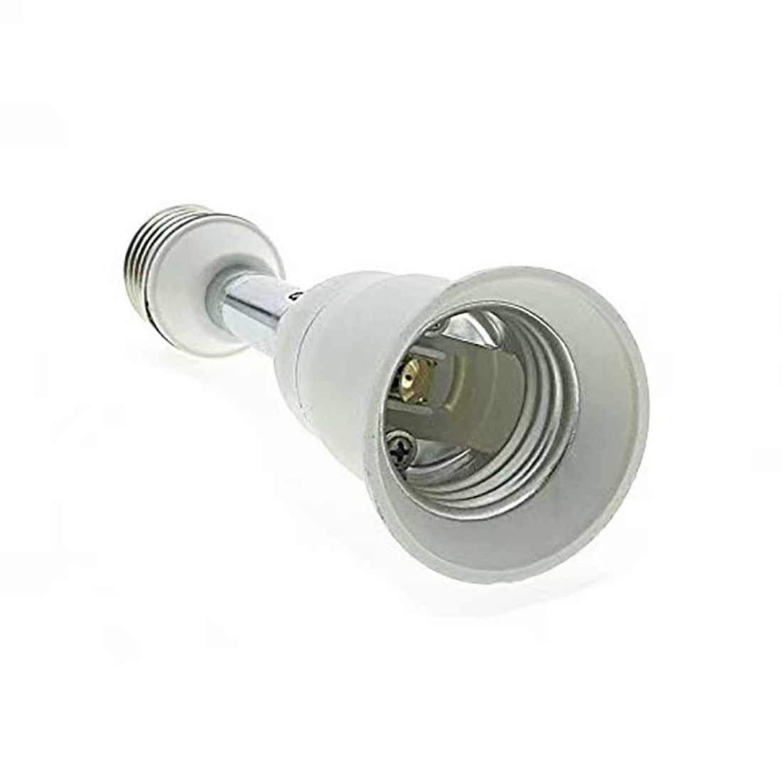 Srovil E26/E27 Light Socket Extender, 4.5 Inch Extension,Adjustable Vertical ...