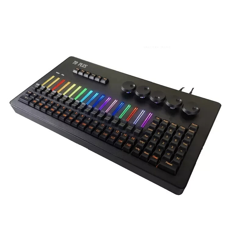 T0 plus RGB LED backlight fader command wing controller dmx console M2 +bag