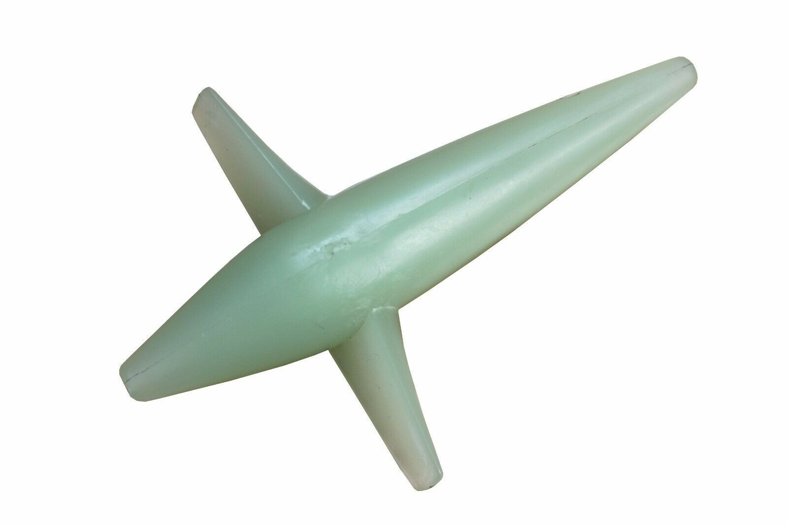 TACKLEWORKS 5" TEASER BIRD OFFSHORE FISHING LURE TUNA MARLIN PLASTIC - GLOW