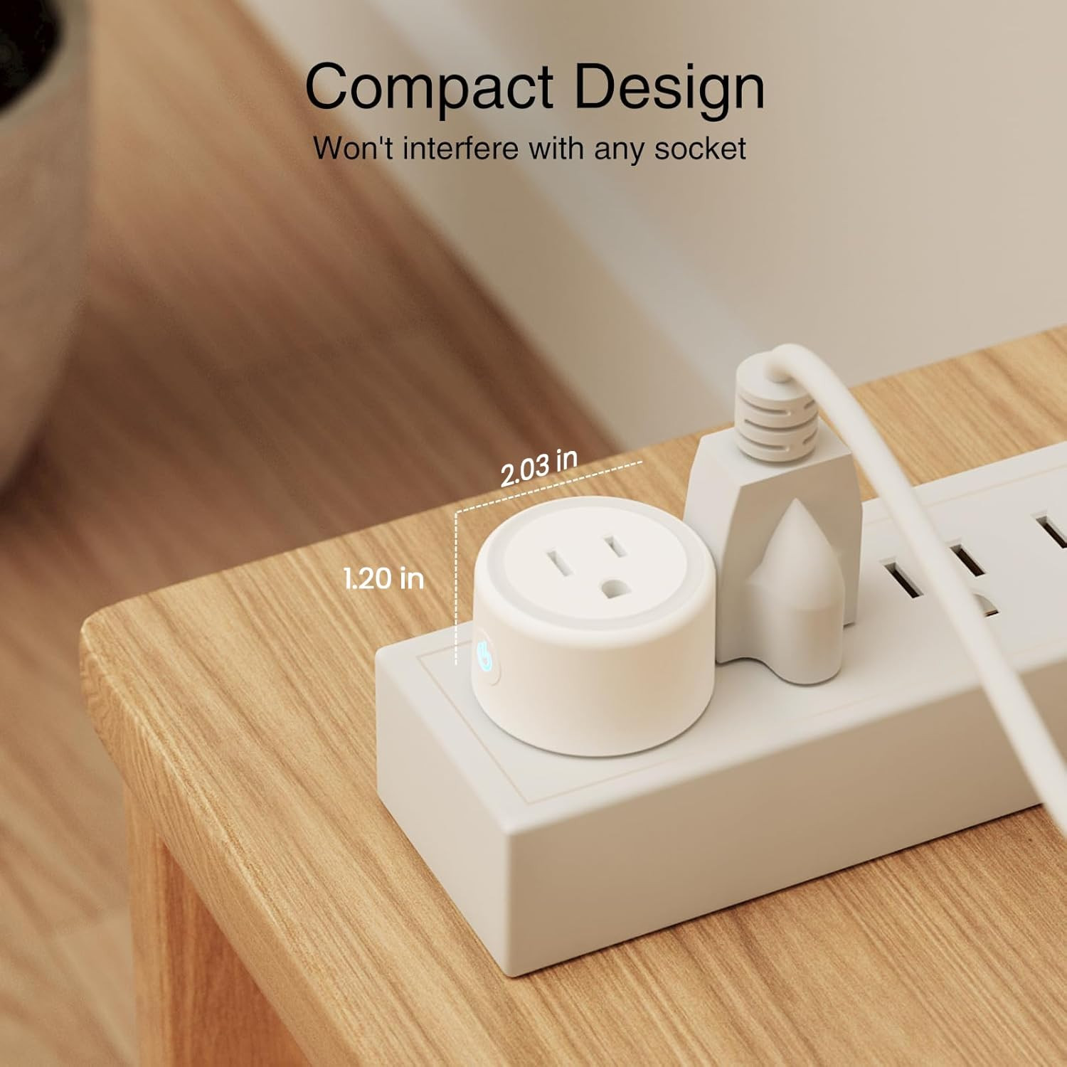 Plug, Wifi Smart Plugs Work with Alexa and Google Home, Smart Outlet Timer with