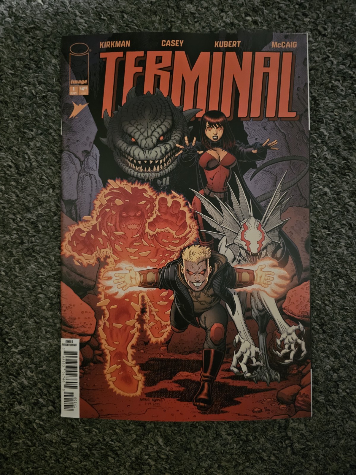 Terminal #1D - Arthur Adams Variant [Image 2026] NM