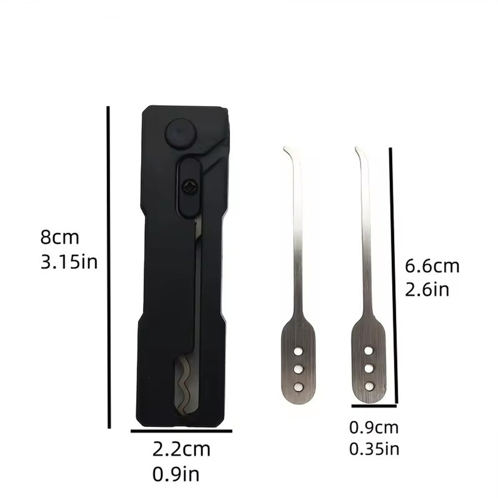 Portable Key Picking Tools Kit Professional Key Remover Tools Set for Beginner