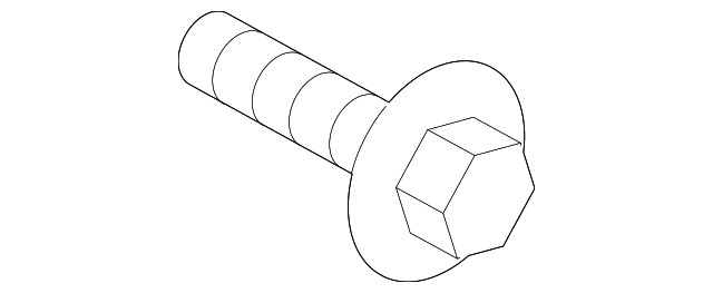 Genuine Ford Radio Antenna Base Screw W505144S437M