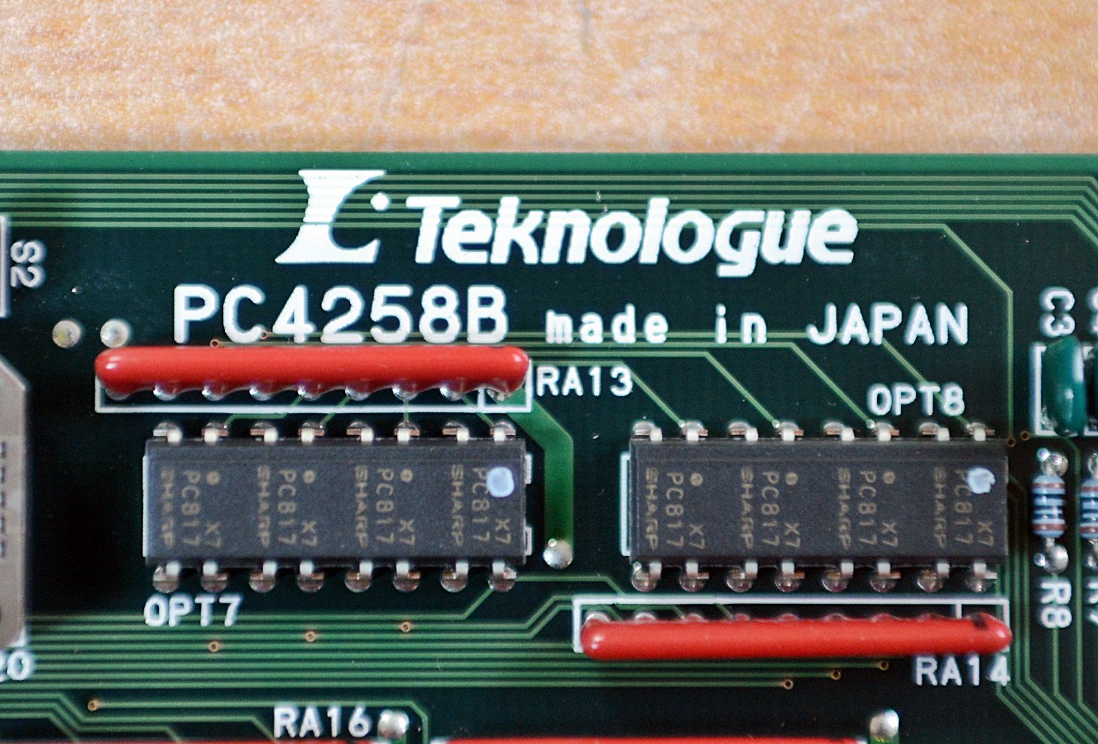 Teknologue PCB ISA Board PC4258B free ship