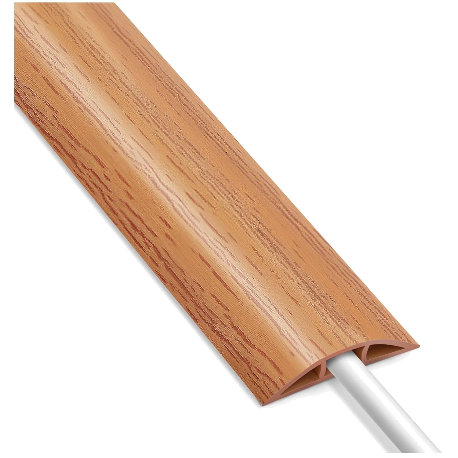 Wood Yellow Oak Floor Cable Cover