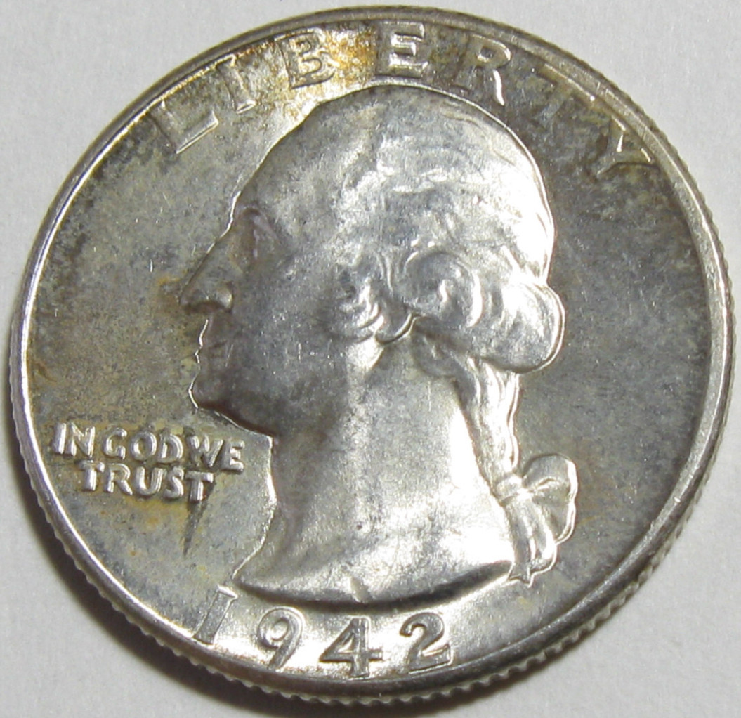 Uncirculated 1942 Washington Quarter - #10768-5