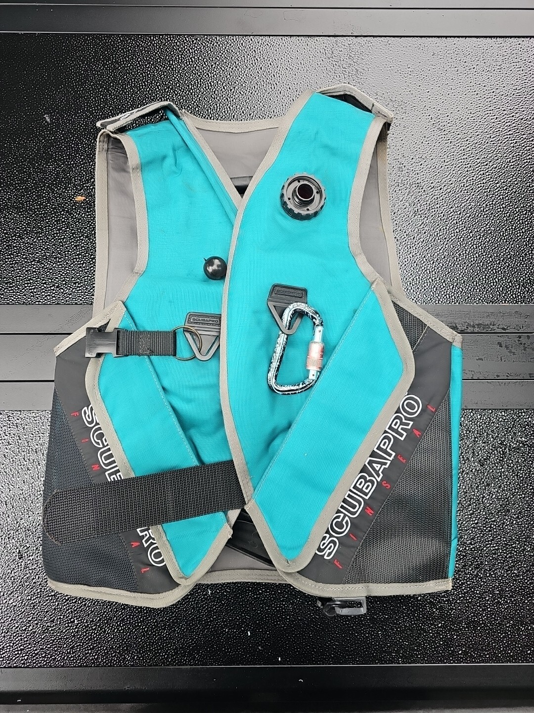 Scubapro Scuba Pro FinSeal Small Scuba DIVING Blue w/ Tank Belt - READ