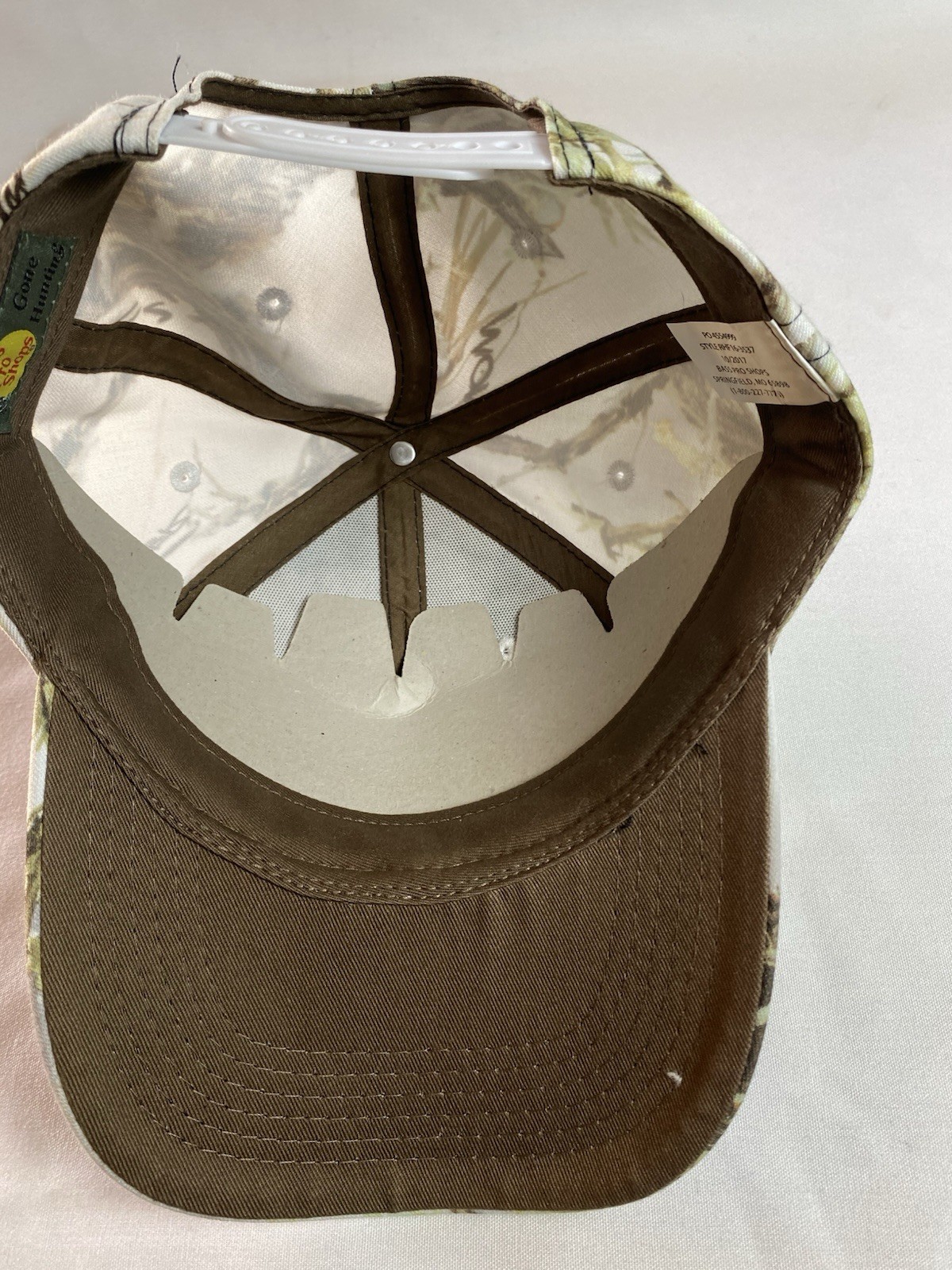 Bass Pro Shops Gone Hunting Camouflage Adjustable Cotton Ball Cap