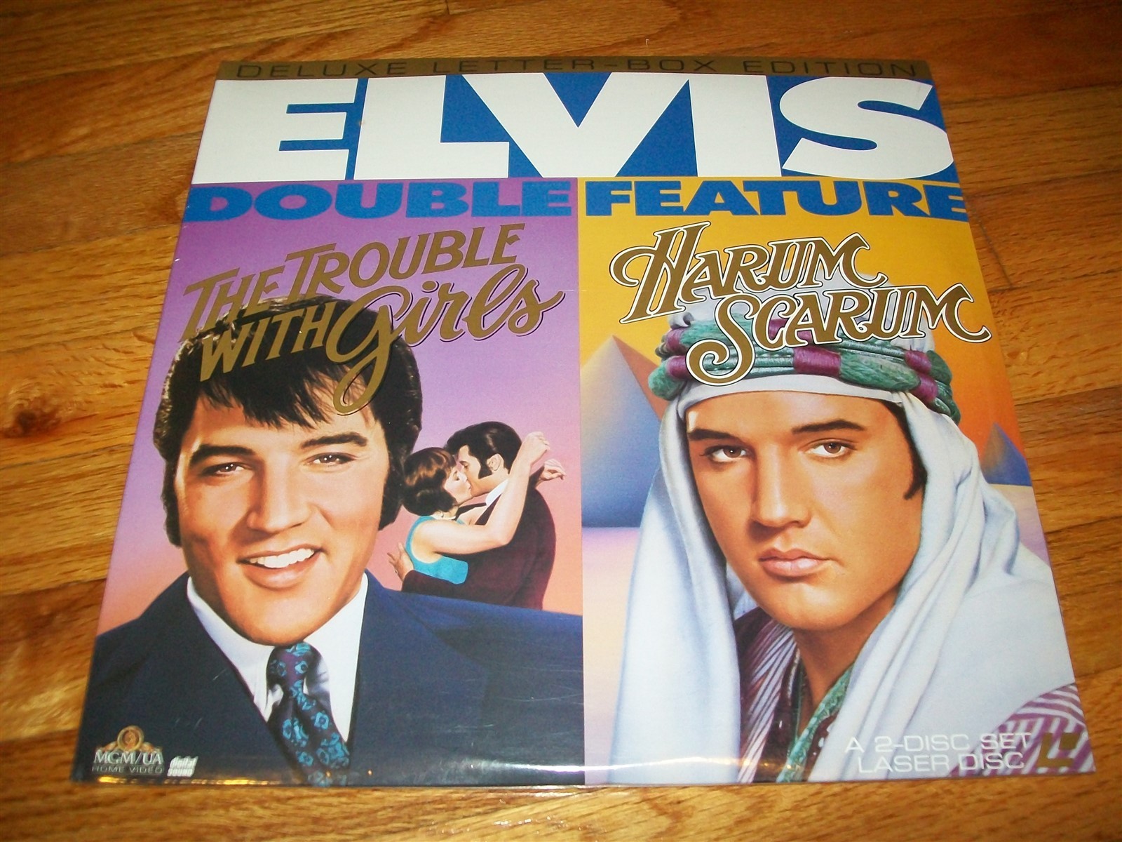 THE TROUBLE WITH GIRLS and HARUM SCARUM 2-Laserdisc LD SET BRAND NEW SEALED RARE