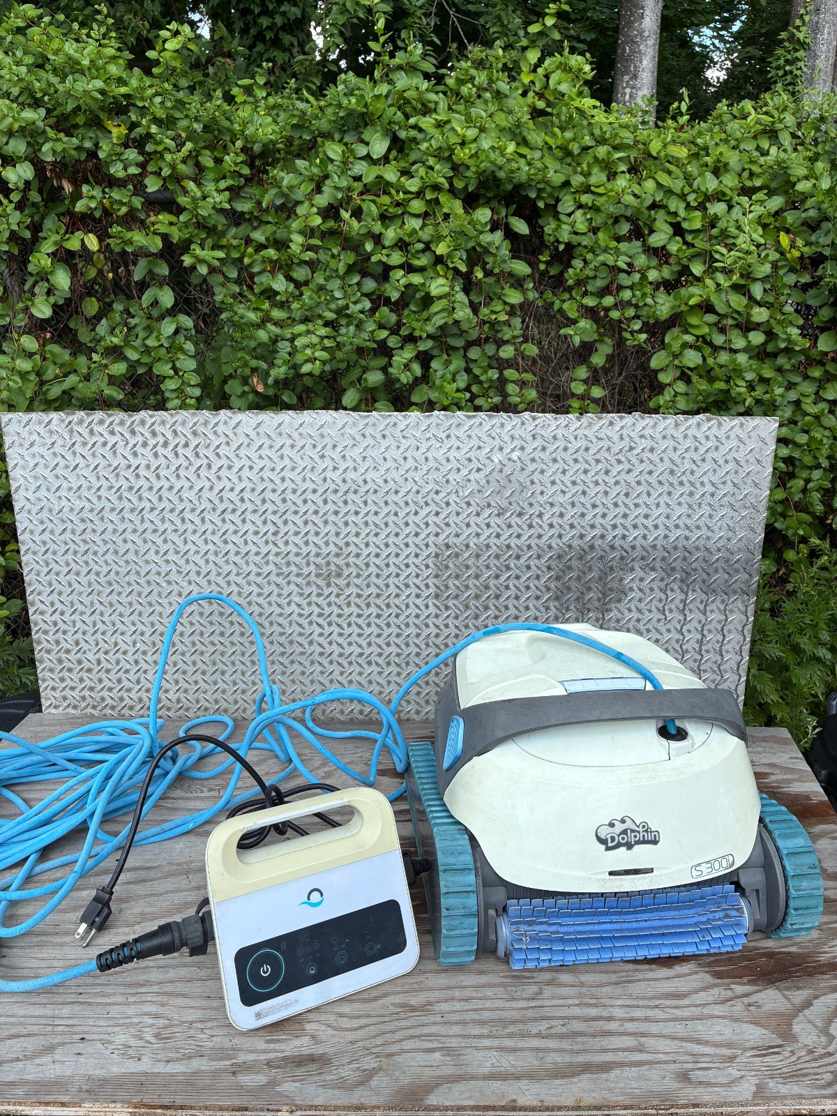 Dolphin S300i Pool Vacuum Pool Cleaner With Advanced 115 Power Supply