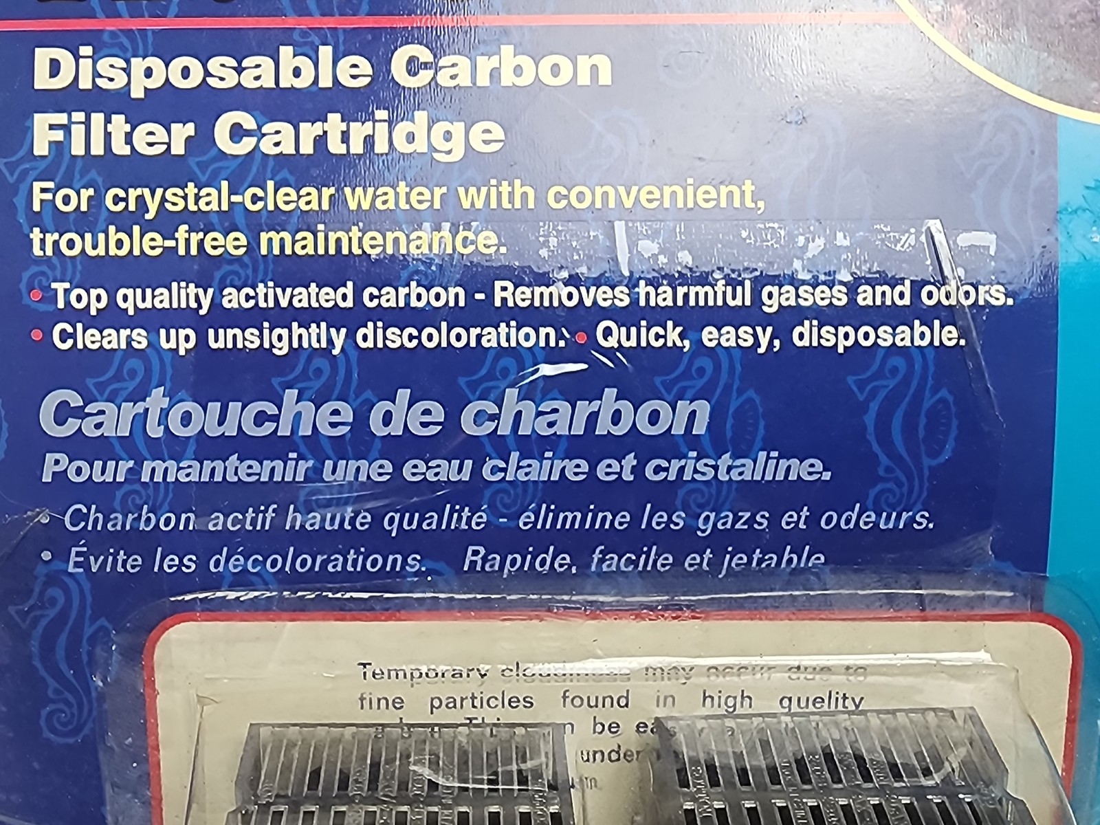 Penn-Plax Undertow Filt-a-Carb FC4 Disposable Carbon Filter Cartridge 2-Pack