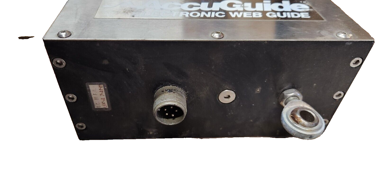 AccuWeb Electronic Guide Linear Actuator & Motor SF-2 7102-02 MTR-309