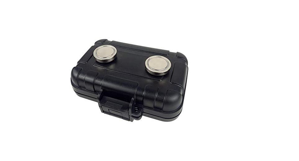 Magnetic Stash Box Waterproof Car Safe Secret Compartment Security Container Fob
