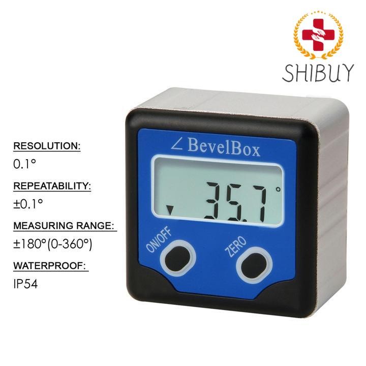 Electronic Digital Inclinometer 180 ° Digital Angle Measuring Instrument