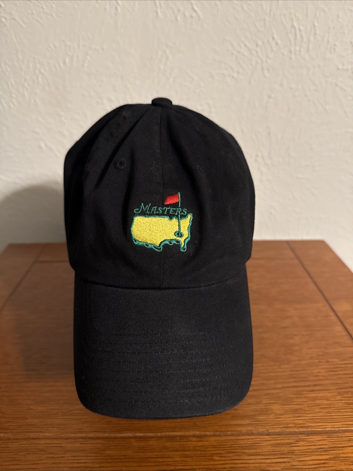 Masters Golf Hat Black American Needle Augusta National Cap Adjustable