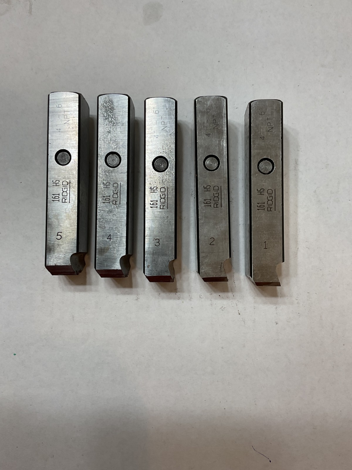RIDGID THREADING DIES