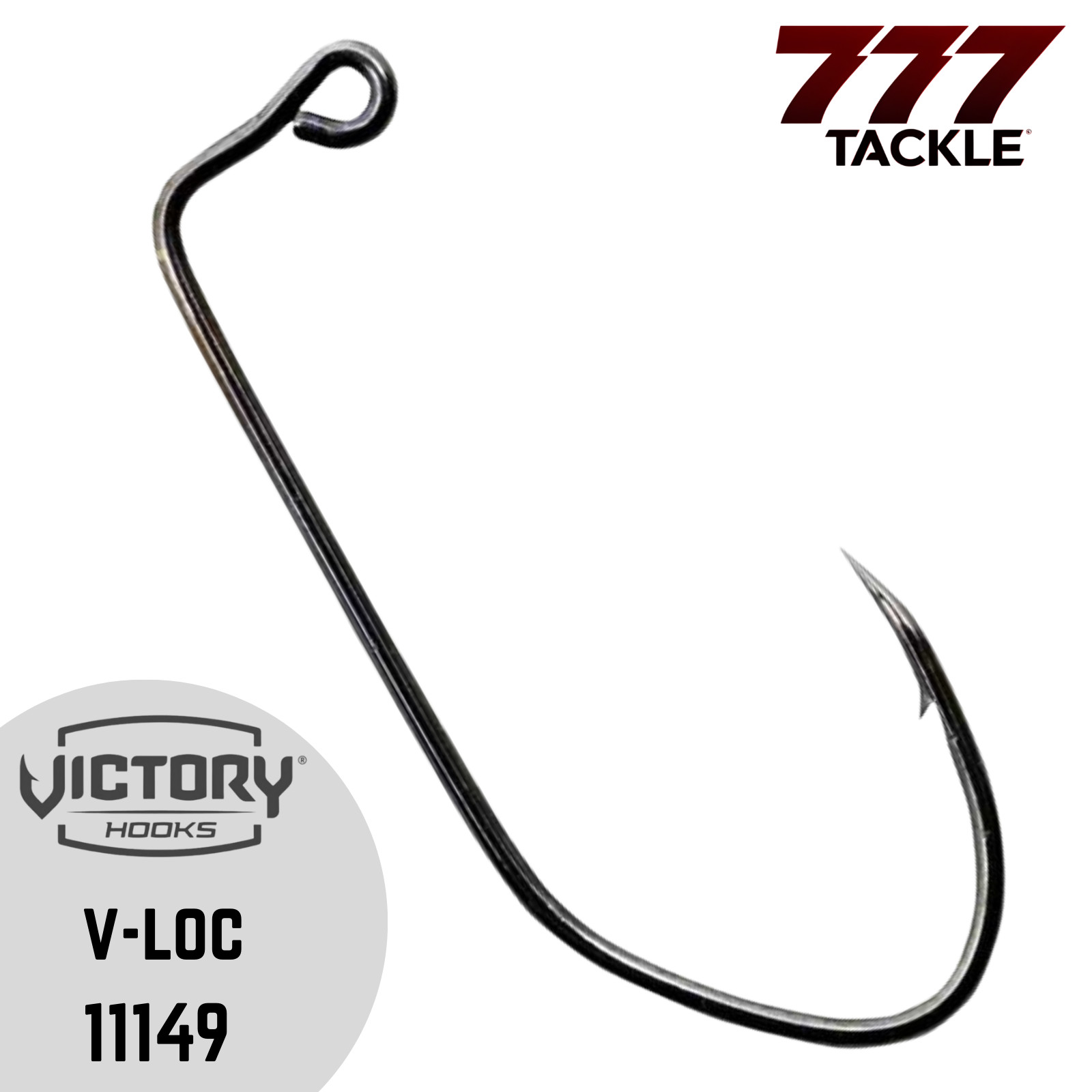 Victory Hooks 11149 V Loc Hook Black Nickel AccuArc 25 50 or 100 Pack