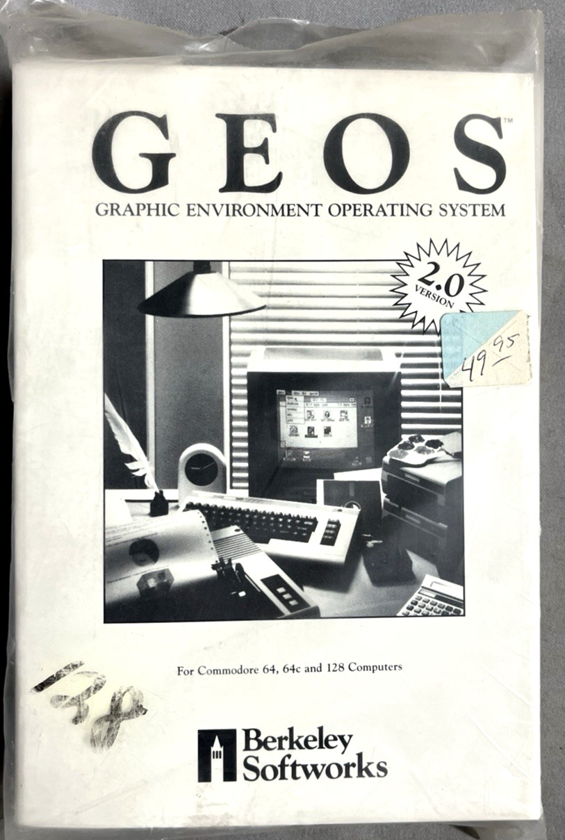 NIB GEOS Commodore 128 Version 2.0 Berkeley Softworks 1995