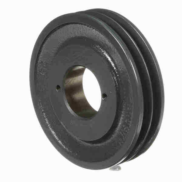 BROWNING 2H3V45 V-BELT SHEAVE/PULLEY, 2 GROOVE, CAST IRON, 4FG92, NEW!