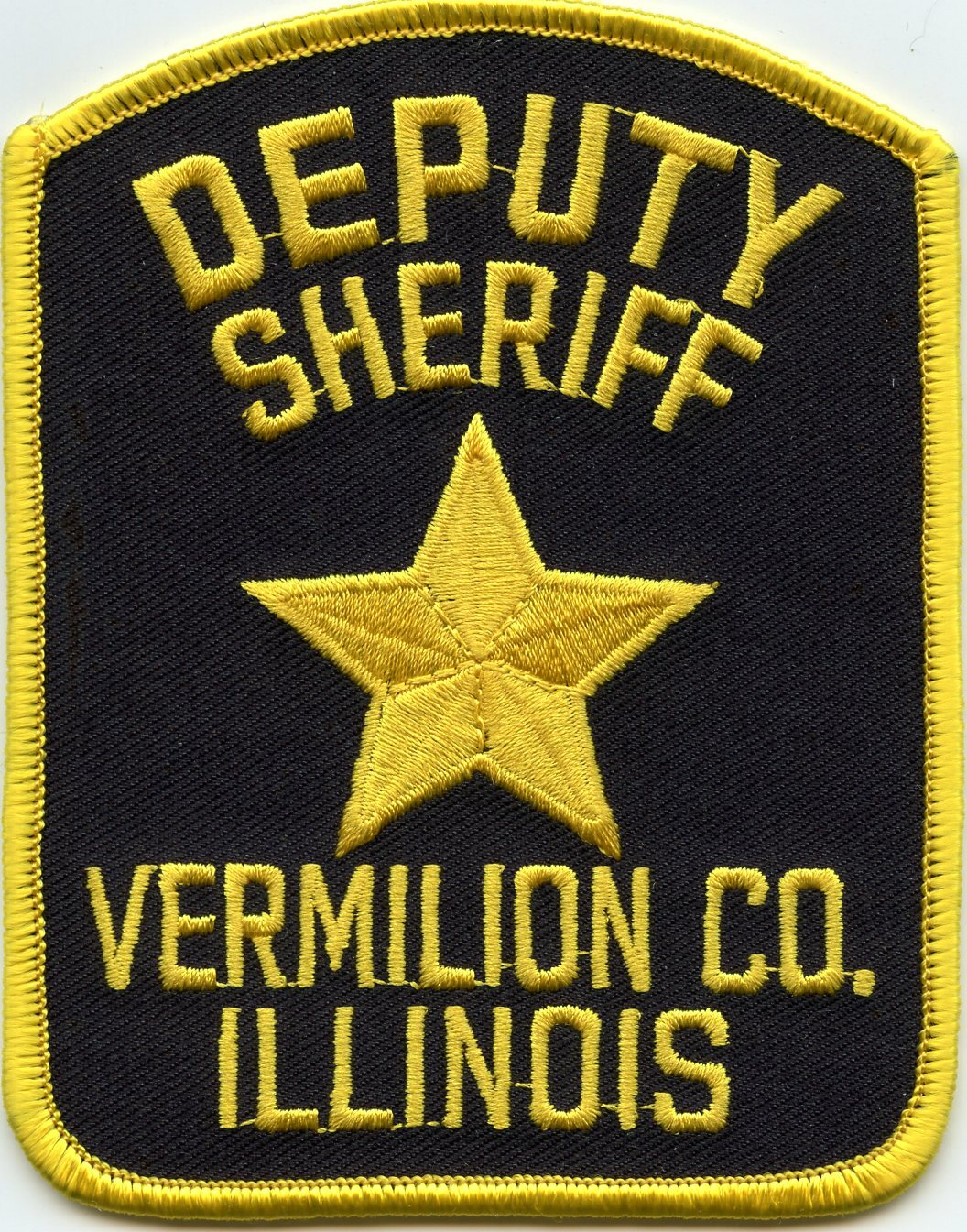VERMILION COUNTY ILLINOIS IL DEPUTY SHERIFF POLICE PATCH