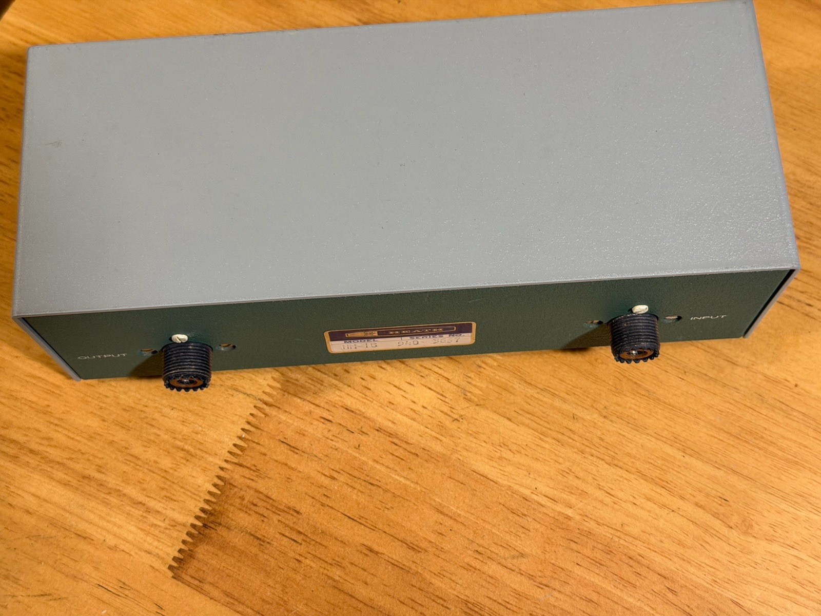 Heathkit Model HM-15 SWR Reflected Power Meter