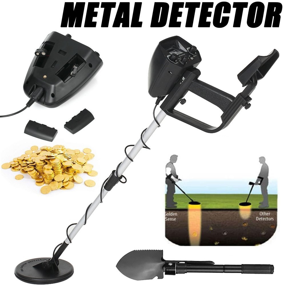 Underground Metal Detector Gold Digger Hunter Deep Sensitive Waterproof Coil
