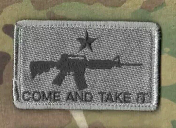 ISAF KANDAHAR CJSOTF-A ODA SAS 3" vêlkrö PATCH: MOLON LABE (Come and Take It)