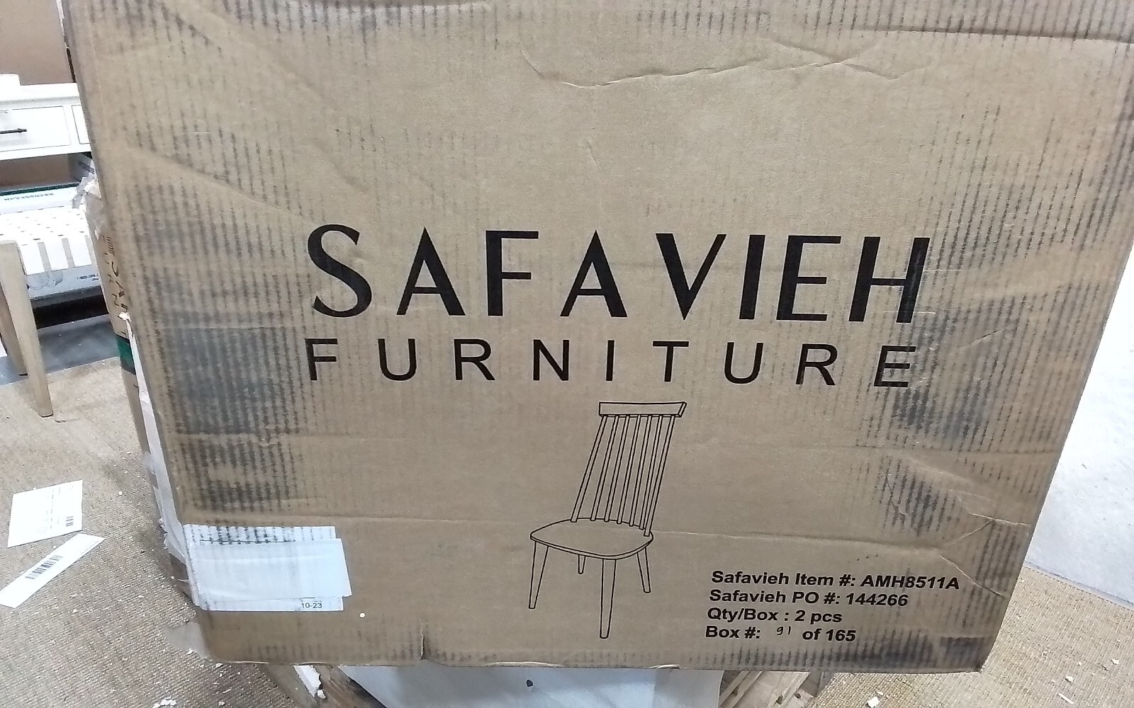 Safavieh BURRIS SIDE CHAIR, Reduced Price 2172730276 AMH8511A