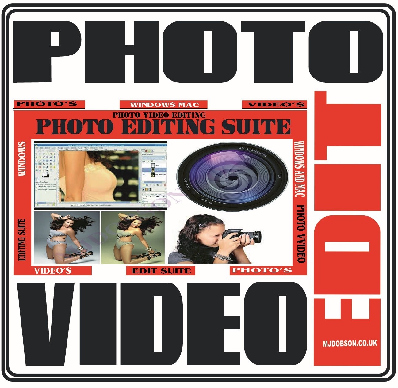 Photo DIGITAL IMAGE PICTURE PHOTO EDITING EDITOR SOFTWARE PLUS BONUS PROGRAM USB