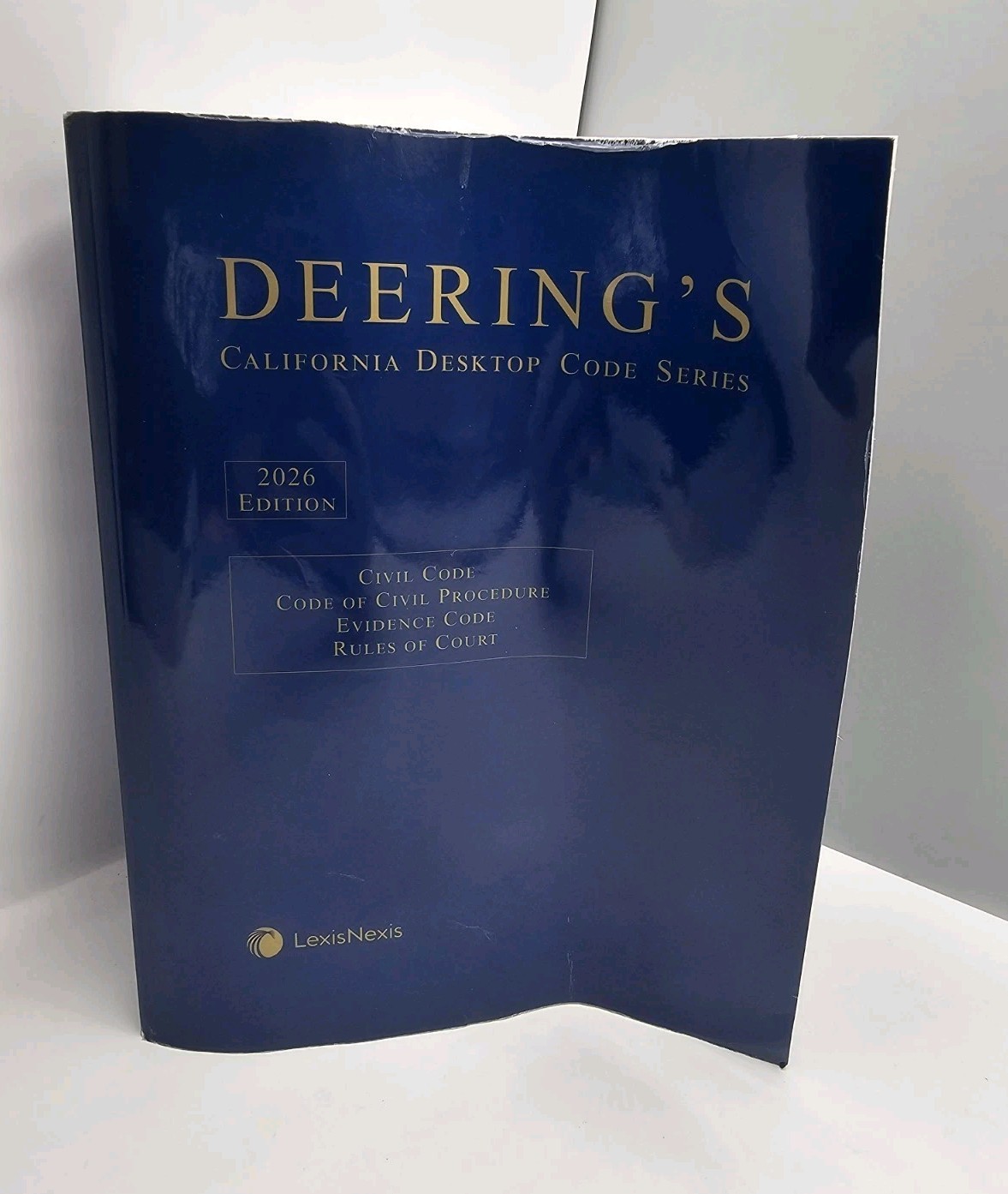 Deering's California Desktop Code Series 2026 Civil Code LexisNexis PB