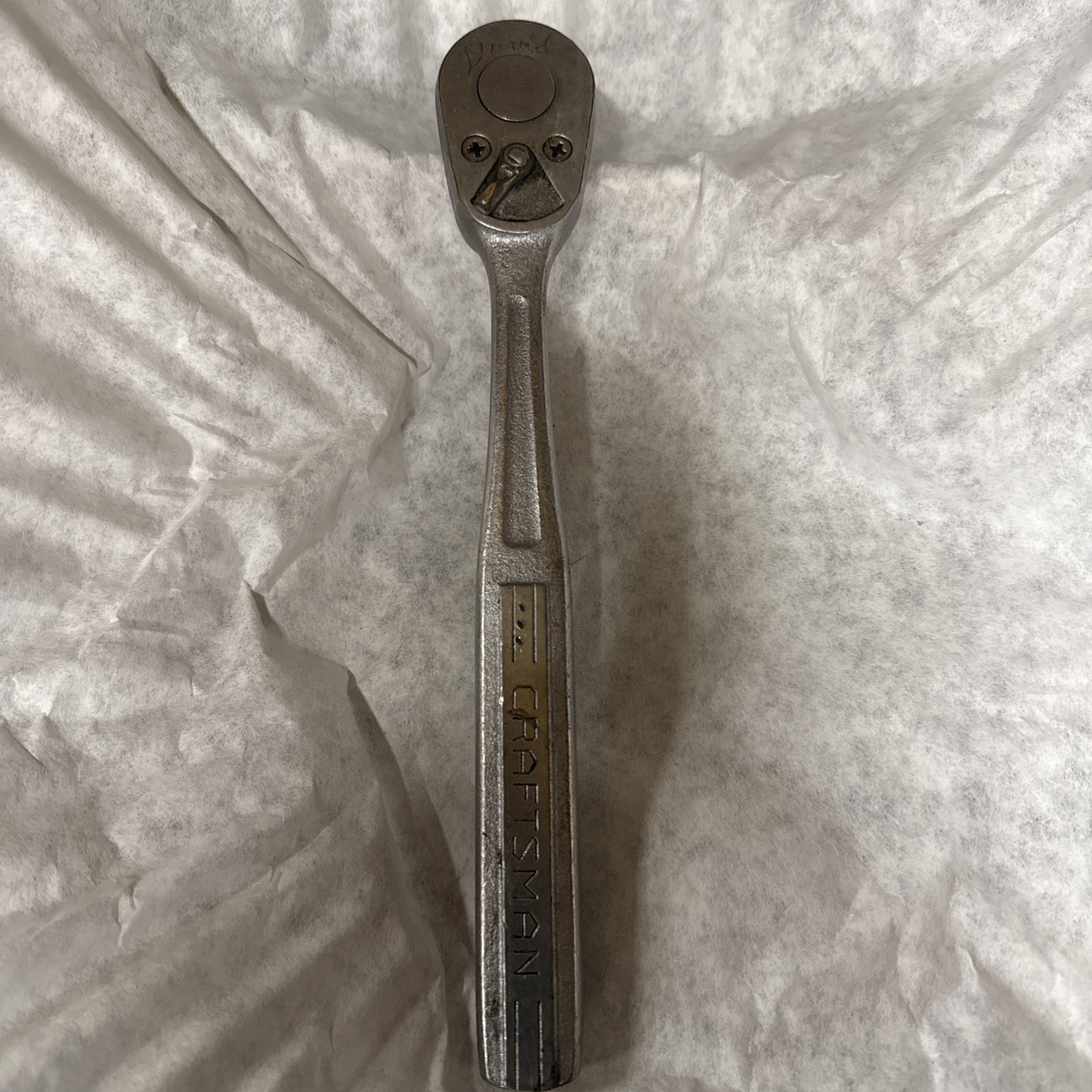 Vintage 10" USA Craftsman 1/2" Drive Ratchet Socket Rare See Pic