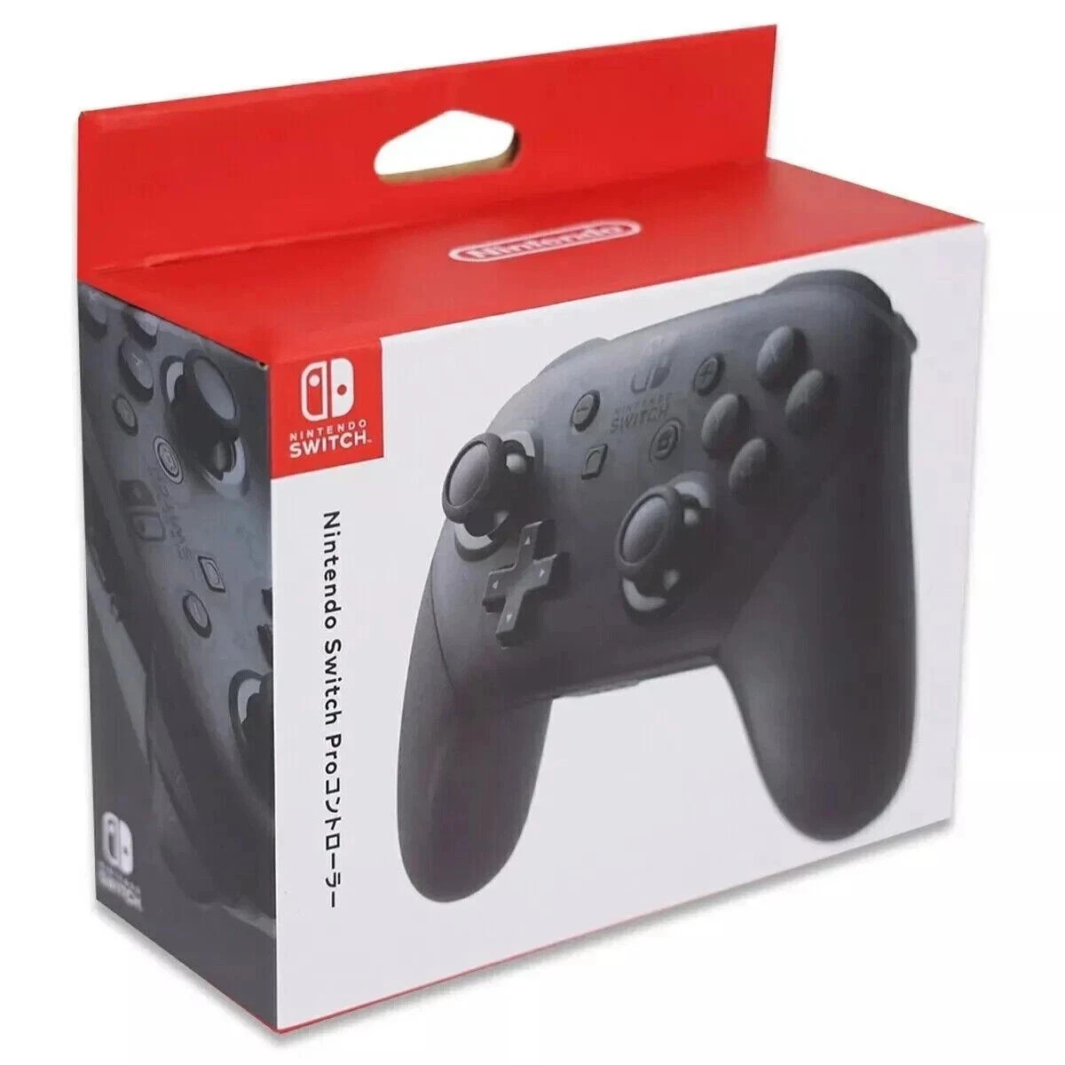 Switch Pro Controller Nintendo Wireless Full Black  Function NFC US