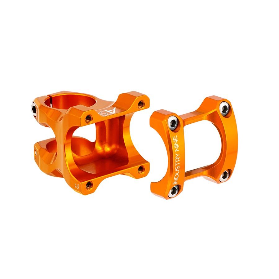 Industry Nine, A318, Stem, Diameter: 31.8mm, Length: 50mm, Steerer: 1-1/8'', 5°,